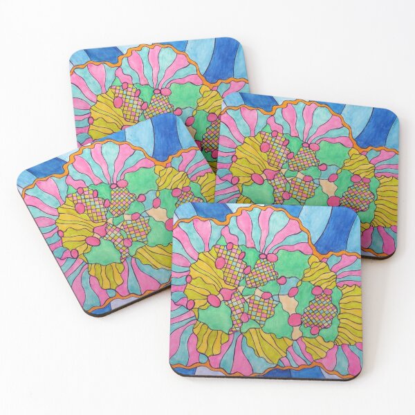 Item preview, 631 - PATCHWORK DESIGN - DAVE EDWARDS - WATERCOLOUR PENCILS - 2022 designed and sold by BLYTHART.