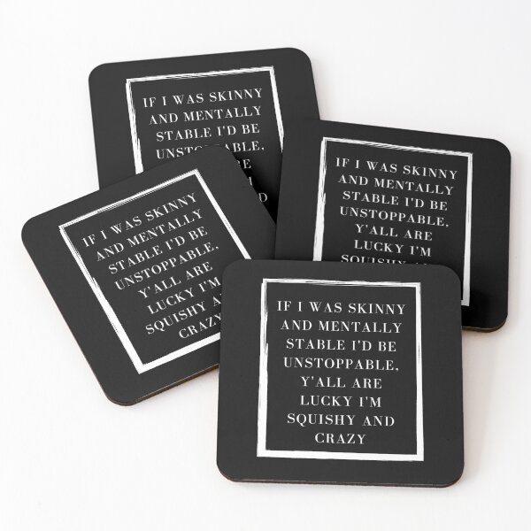 Item preview,  if i was skinny and mentally stable designed and sold by Nadjidib.