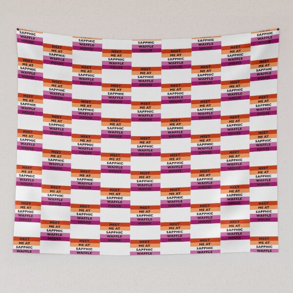 Item preview, Sapphic Waffle House   designed and sold by EzekiMicah.
