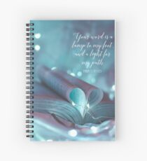 PSALM 119:105 Spiral Notebook