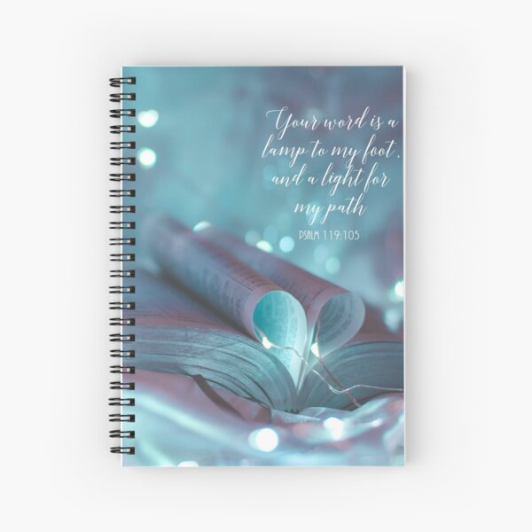 PSALM 119:105 Spiral Notebook