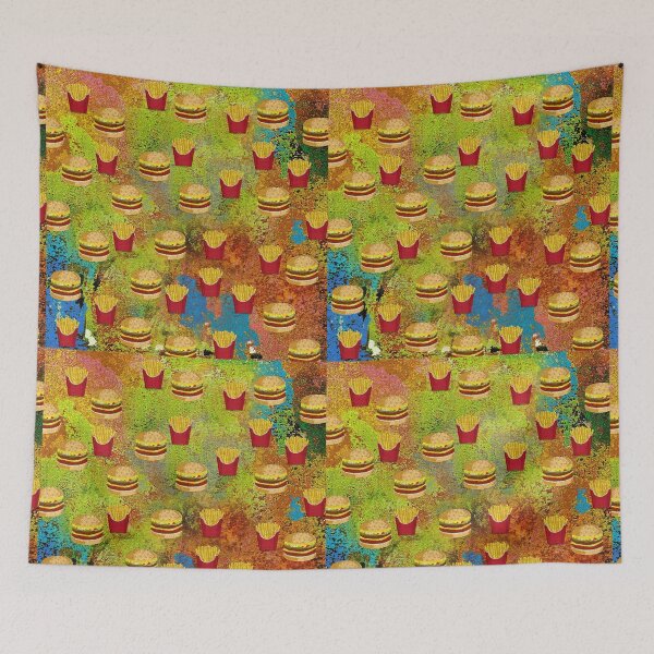 Item preview, HAMBURGERS AND FRENCH FRIES designed and sold by Overthetopsm.