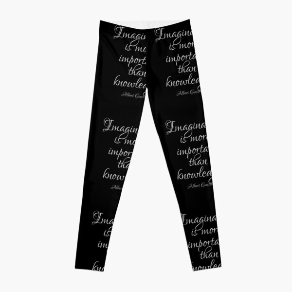 Einstein Relativity Theory & Quantum Mechanics Leggings - Designed By  Squeaky Chimp T-shirts & Leggings