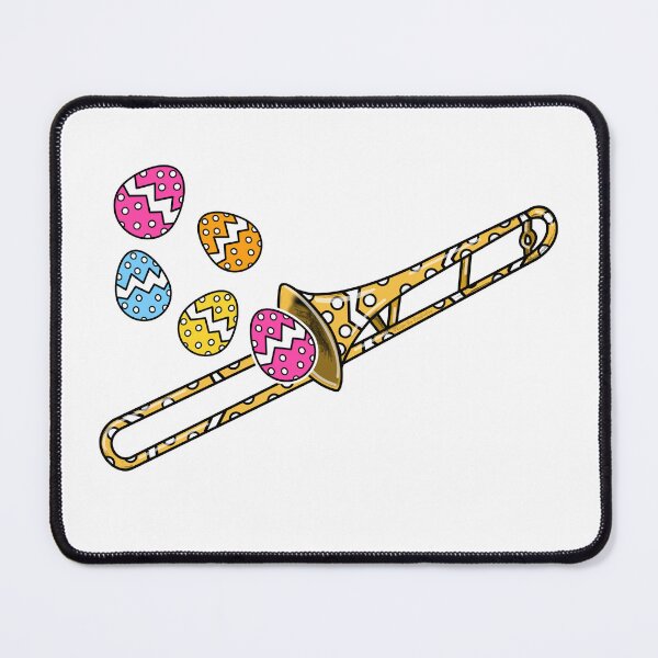 Item preview, Easter Trombone Trombonist Brass Musician designed and sold by doodlerob.