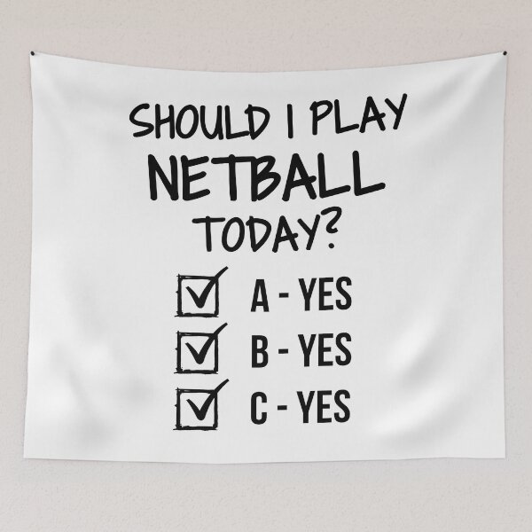 Item preview, Should I play netball today? designed and sold by TheGreenGoat.