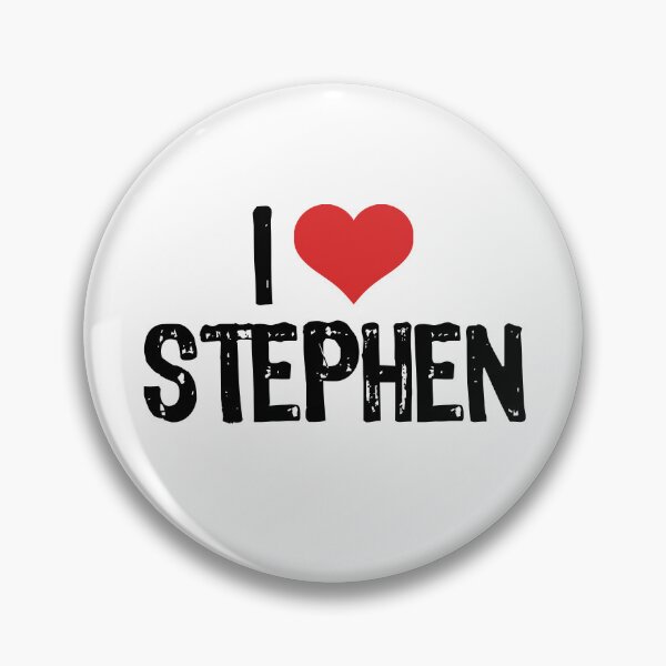 Item preview, I Love Stephen designed and sold by The "I Love Everything" Shop.
