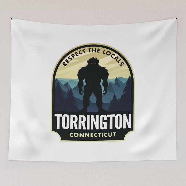 Item preview, Torrington Connecticut Bigfoot Sasquatch designed and sold by HalpinDesign.