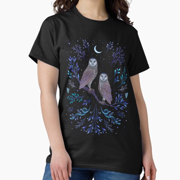 Item preview, Owls in the Moonlight designed and sold by episodicDrawing.