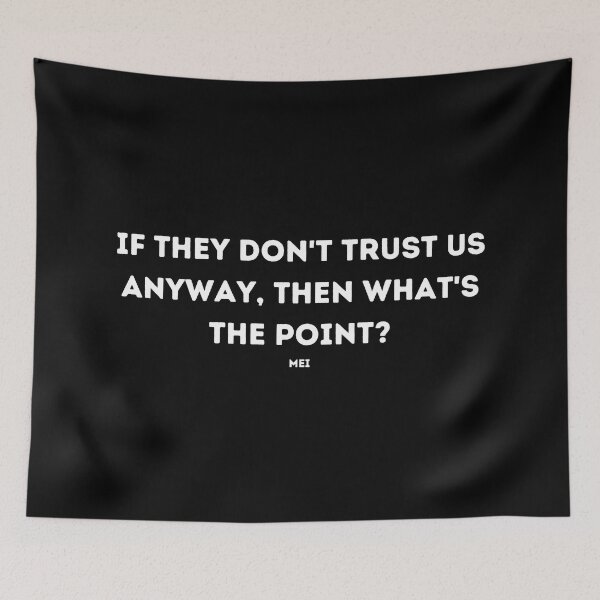 Item preview, Quote From Turning Red, Ming Quote designed and sold by adelferhat.