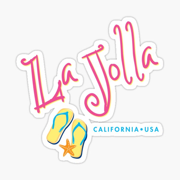 Item preview, La Jolla Californie designed and sold by Futurebeachbum.