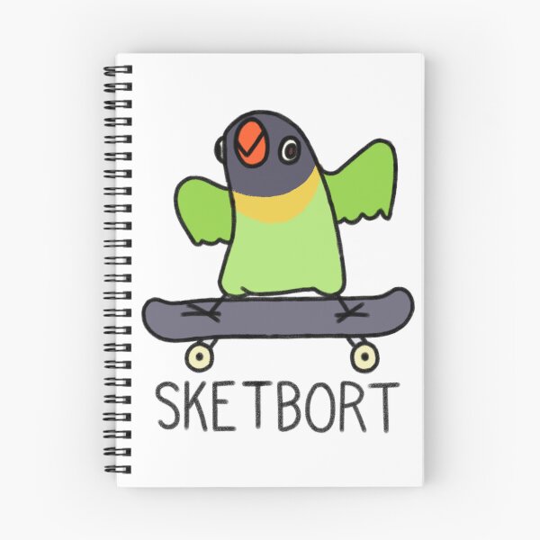 Item preview, Skater Birb designed and sold by vdarbymoore.