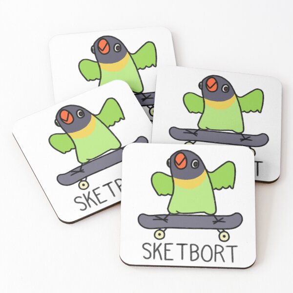 Item preview, Skater Birb designed and sold by vdarbymoore.