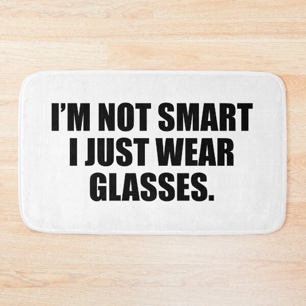 Item preview, I’m not smart. I just wear glasses designed and sold by Colorfulandfun.