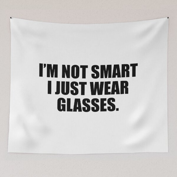 Item preview, I’m not smart. I just wear glasses designed and sold by Colorfulandfun.