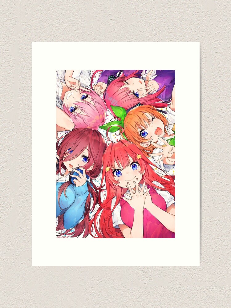 The Quintessential Quintuplets Season 2 Happy Bag (cotton) - Red