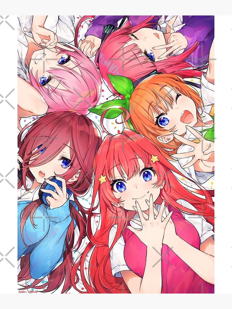 5Toubun no Hanayome - Quintuplets Photographic Print for Sale by