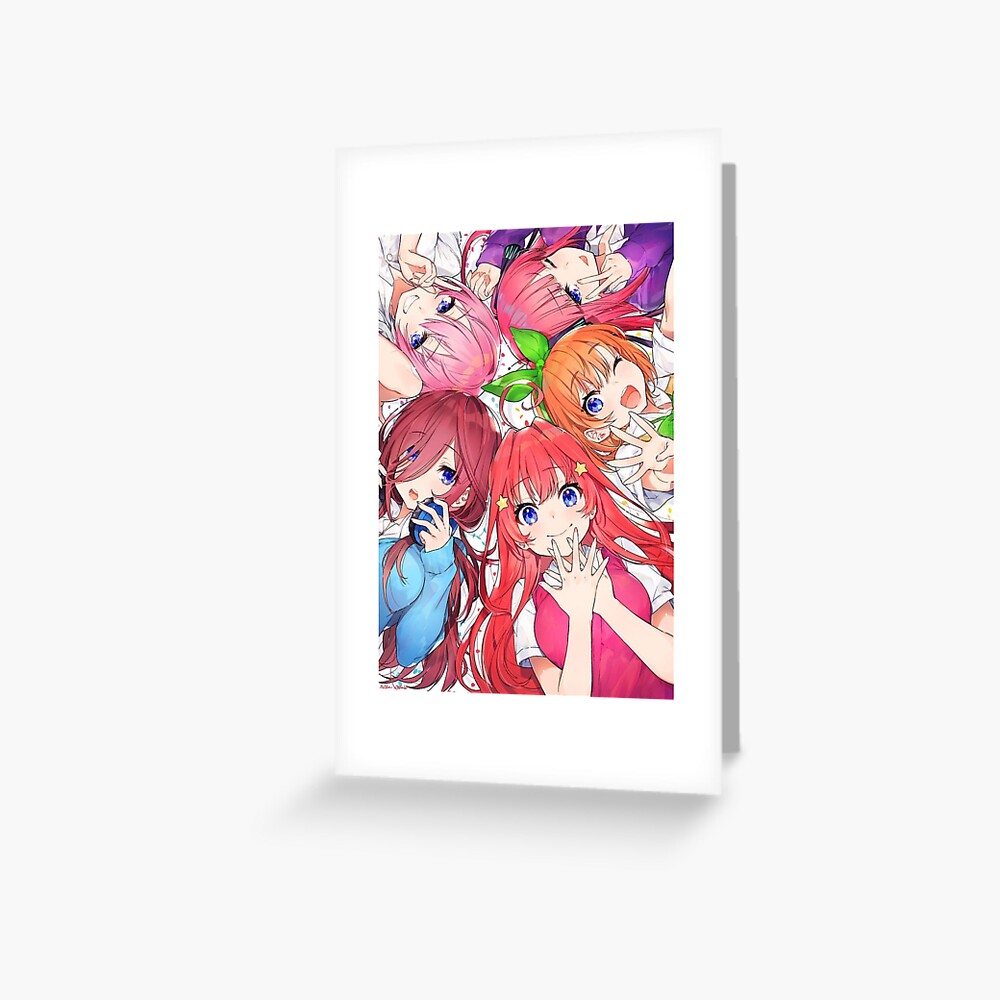 The Quintessential Quintuplets Season 3 Greeting Card for Sale by