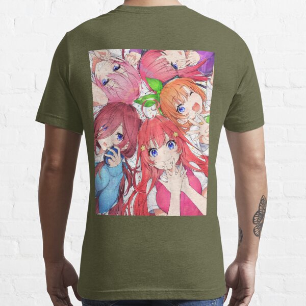 5 Toubun No Hanayome Anime Unisex T-Shirt – Teepital – Everyday