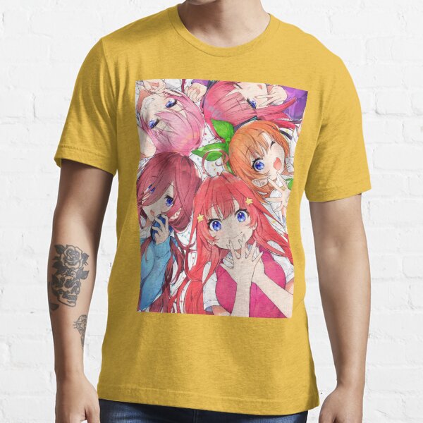 5 Toubun No Hanayome Anime Unisex T-Shirt – Teepital – Everyday