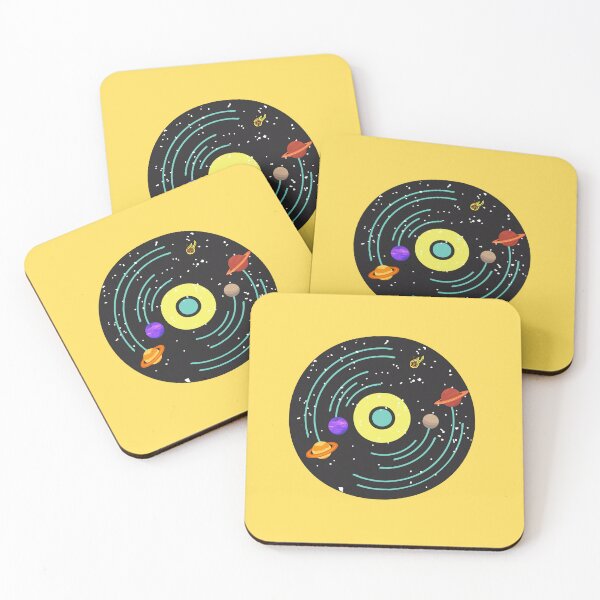 Item preview, Solar System Vinyl Record designed and sold by CAT-LUVERS.