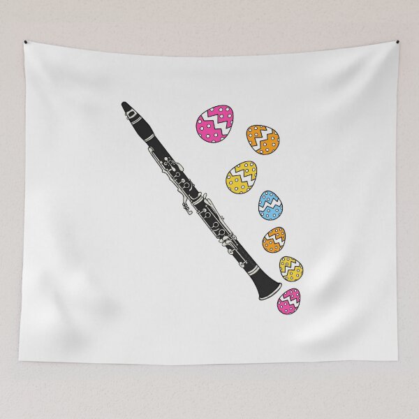 Item preview, Easter Clarinet Clarinetist Woodwind Musician designed and sold by doodlerob.