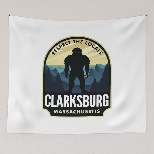 Item preview, Clarksburg Massachusetts Bigfoot Sasquatch designed and sold by HalpinDesign.