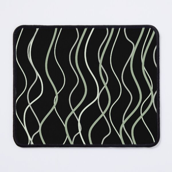 Item preview, Abstract wavy lines green designed and sold by Ashlison.