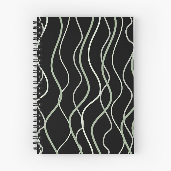Item preview, Abstract wavy lines green designed and sold by Ashlison.