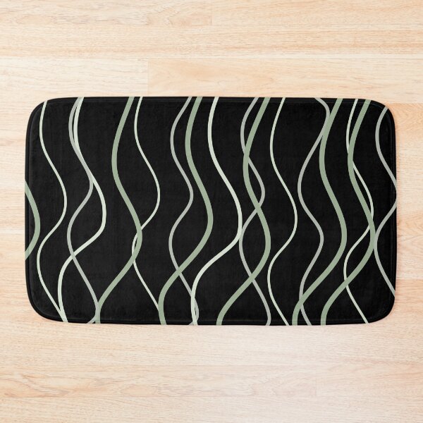 Item preview, Abstract wavy lines green designed and sold by Ashlison.