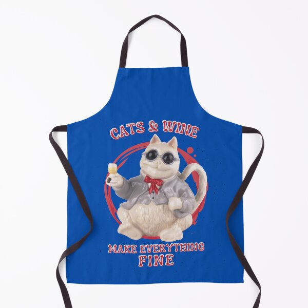 Item preview, Cats and Wine make everything fine Cat Drinker Wine designed and sold by SweetbeStore.