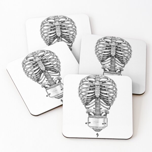 Item preview, Light Bulb with bones designed and sold by Aestheticianpro.