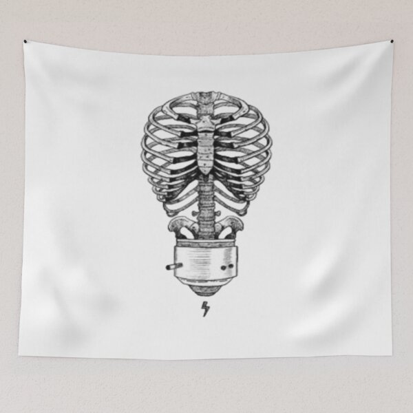 Item preview, Light Bulb with bones designed and sold by Aestheticianpro.