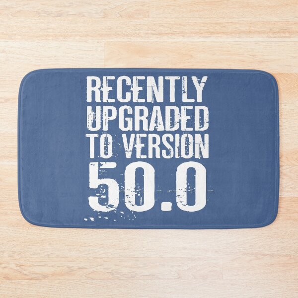 Item preview, Recently Upgraded To Version Cool 50th Birthday Bday Funny designed and sold by raretshirtsuk.