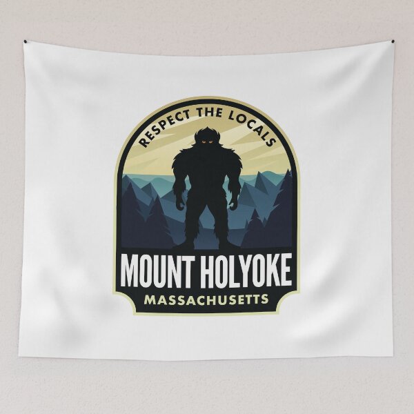 Item preview, Mount Holyoke Massachusetts Bigfoot Sasquatch designed and sold by HalpinDesign.