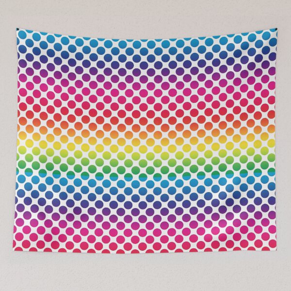 Item preview, Rainbow Polka Dot Pattern designed and sold by AnnoyedMouse.