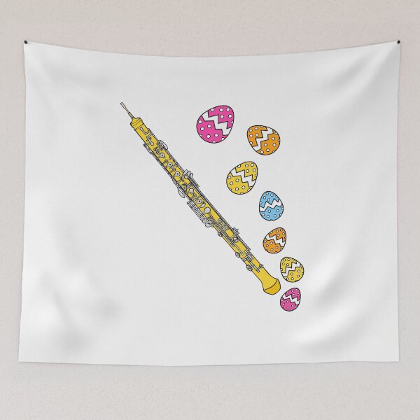 Item preview, Easter Oboe Oboist Woodwind Musician designed and sold by doodlerob.