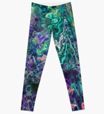 Green Exotic Leggings