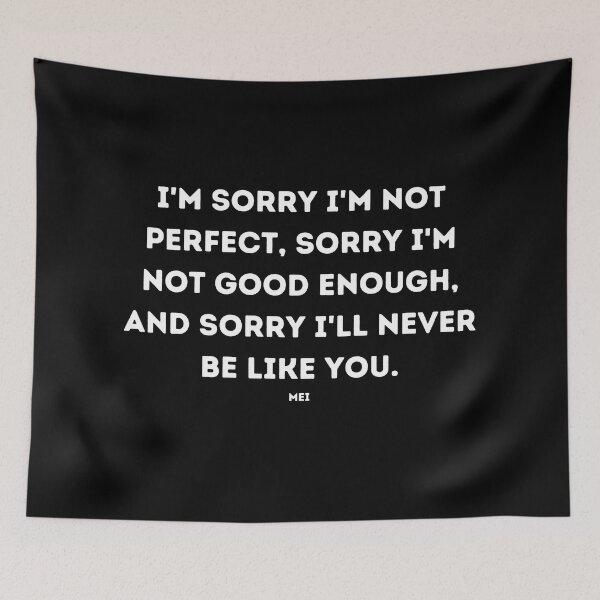 Item preview, Quote From Turning Red, mei Quote designed and sold by adelferhat.