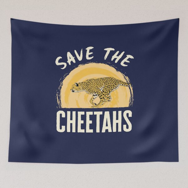 Item preview, Save the Cheetahs Extinction designed and sold by jaygo.