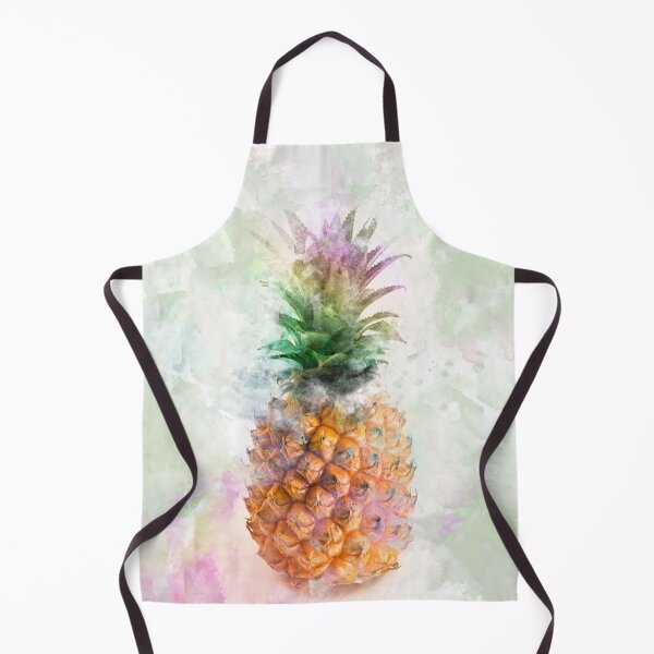 Item preview, Hawaiian Pineapple Pattern Tropical Watercolor designed and sold by CAT-LUVERS.