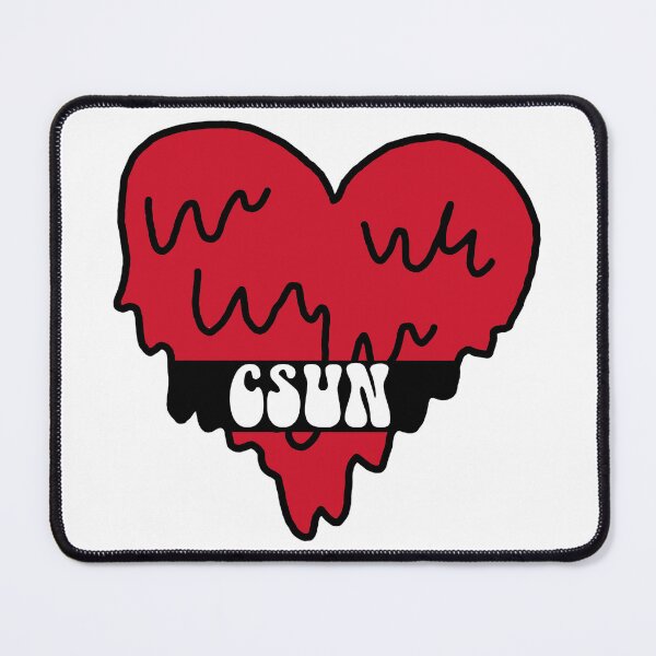 Item preview, CSUN Cal State Northridge Heart designed and sold by kkosmicki.