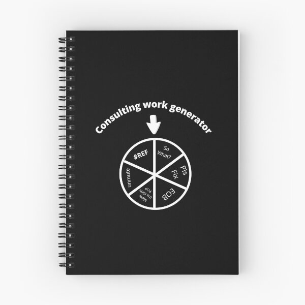 Item preview, Consultant funny work generator designed and sold by ArtsySue.