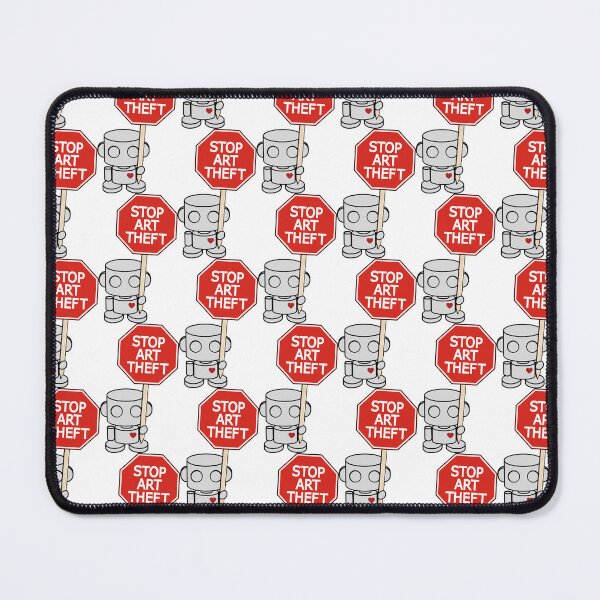 Item preview, Stop Art Theft (O'BOT) designed and sold by Carbon-Fibre Media.
