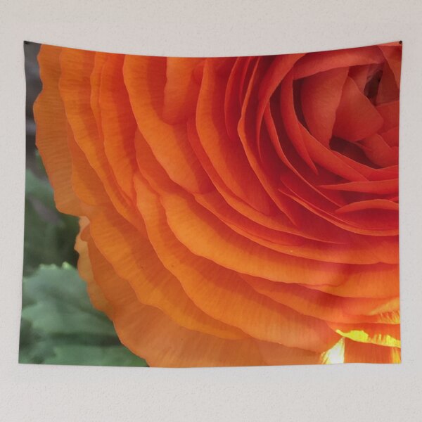 Item preview, Orange flower patels by Iritof designed and sold by iritof.
