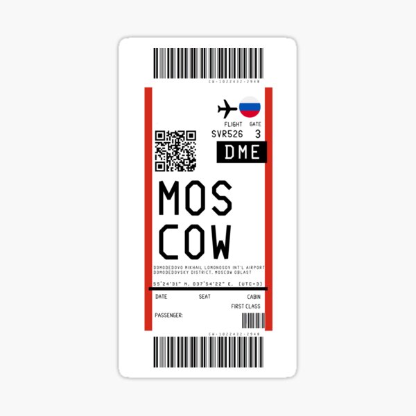Moscow Sheremetyevo Alexander S. Pushkin International ...