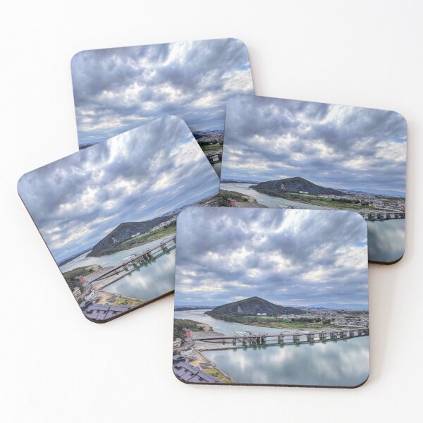 Item preview, Mountain and River - Inuyama, Japan designed and sold by MarksonPrints.