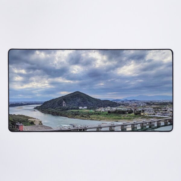 Item preview, Mountain and River - Inuyama, Japan designed and sold by MarksonPrints.