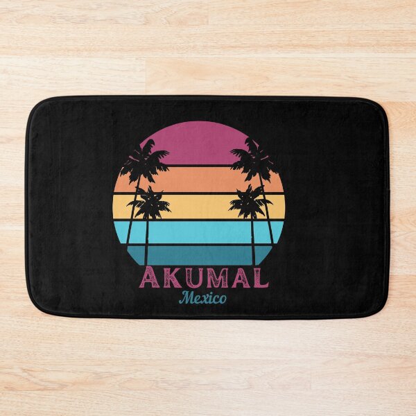 Item preview, Akumal Mexico, Akumal Vintage Sunset, Mexican Sunrise, Beach Lifestyle, Ocean Waves,Tropical Vacation designed and sold by Sun Sand & Sea Art.