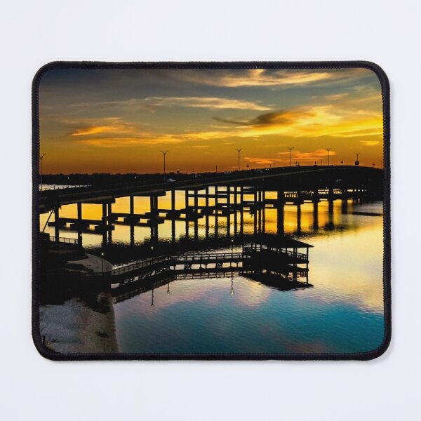 Item preview, Ormond Beach Bridge Florida Reflections at Sunset designed and sold by nbrandsberg.