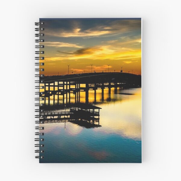 Item preview, Ormond Beach Bridge Florida Reflections at Sunset designed and sold by nbrandsberg.